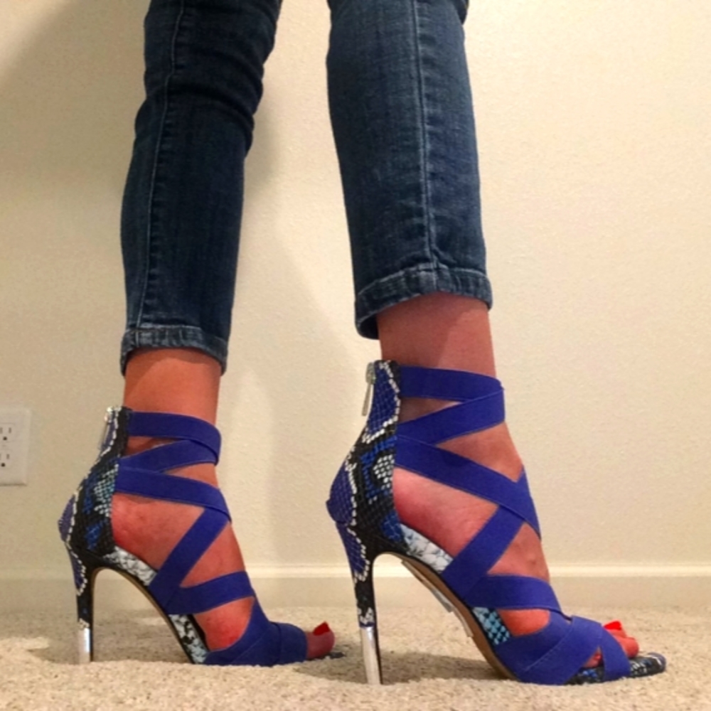 Jessica Simpson Snake Print Stilleto